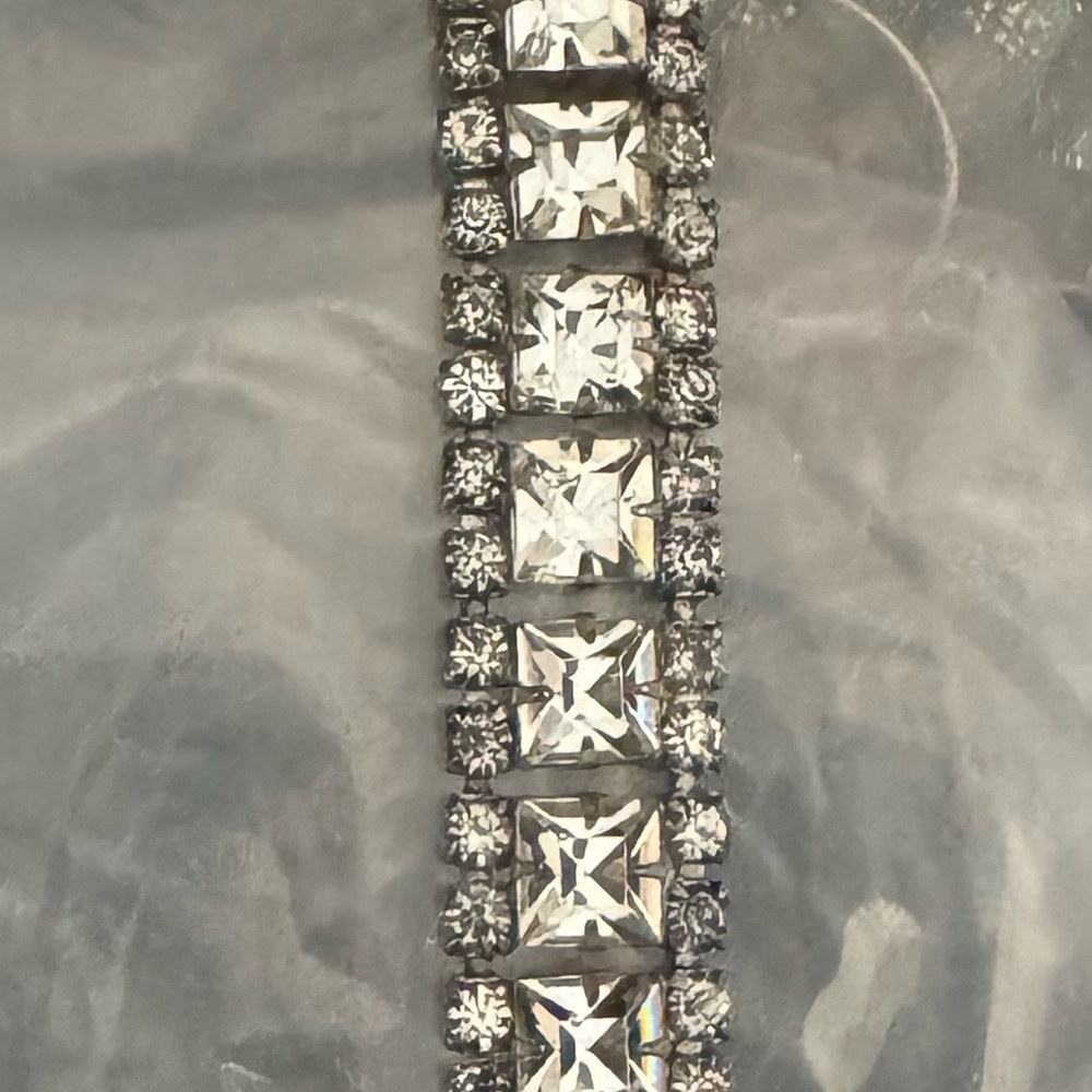 Vintage rhinestone bracelet